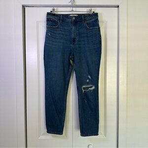 Abercrombie & Fitch Women’s Mom High Rise Curve Love Jeans Size 6 Petite